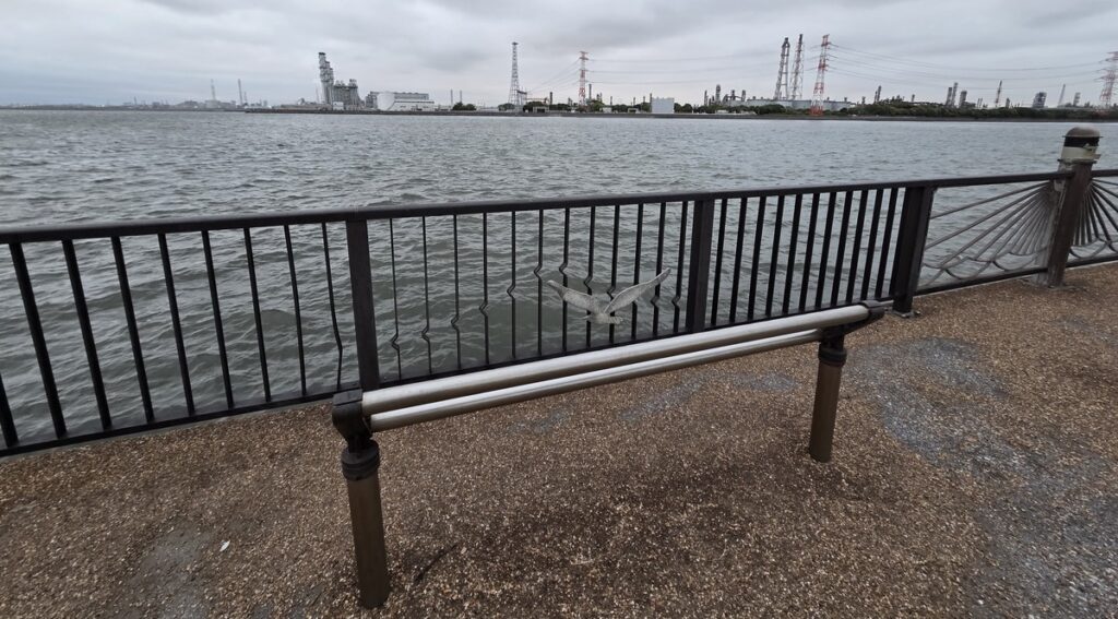 養老川臨海公園の釣り場②