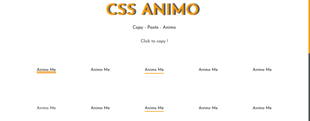 CSS Animo