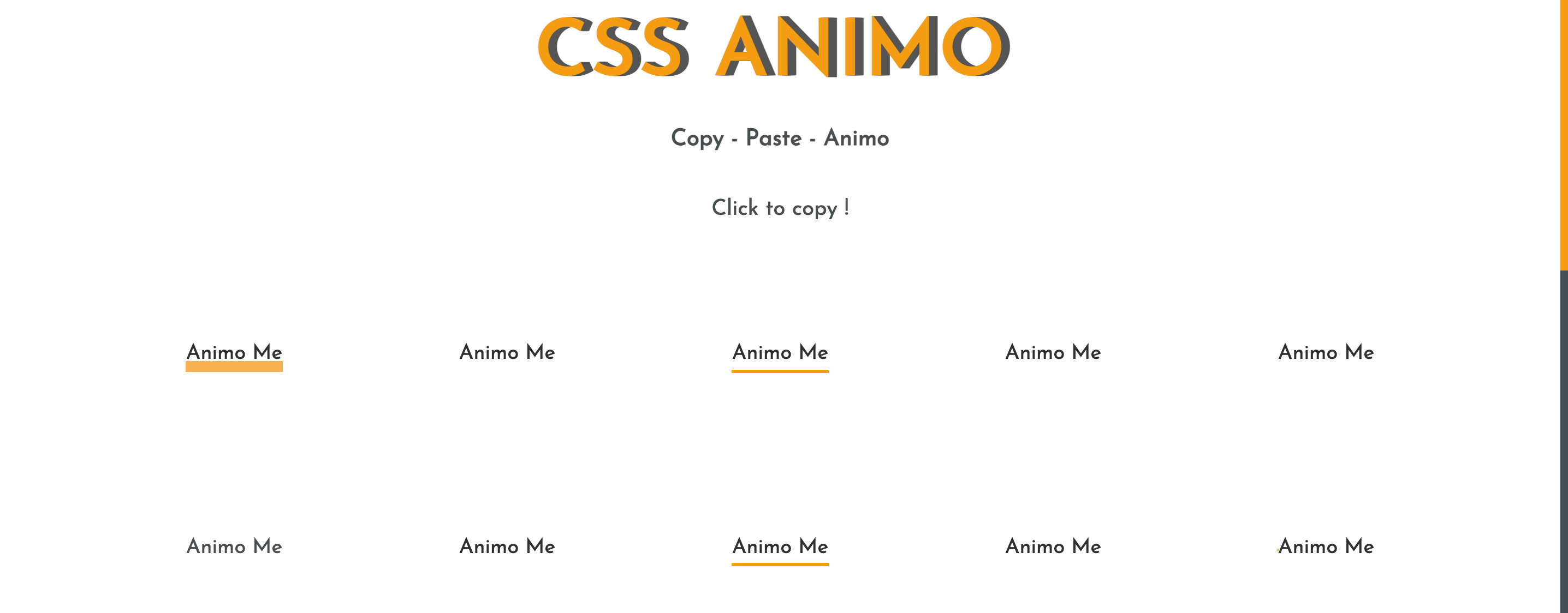 CSS Animo
